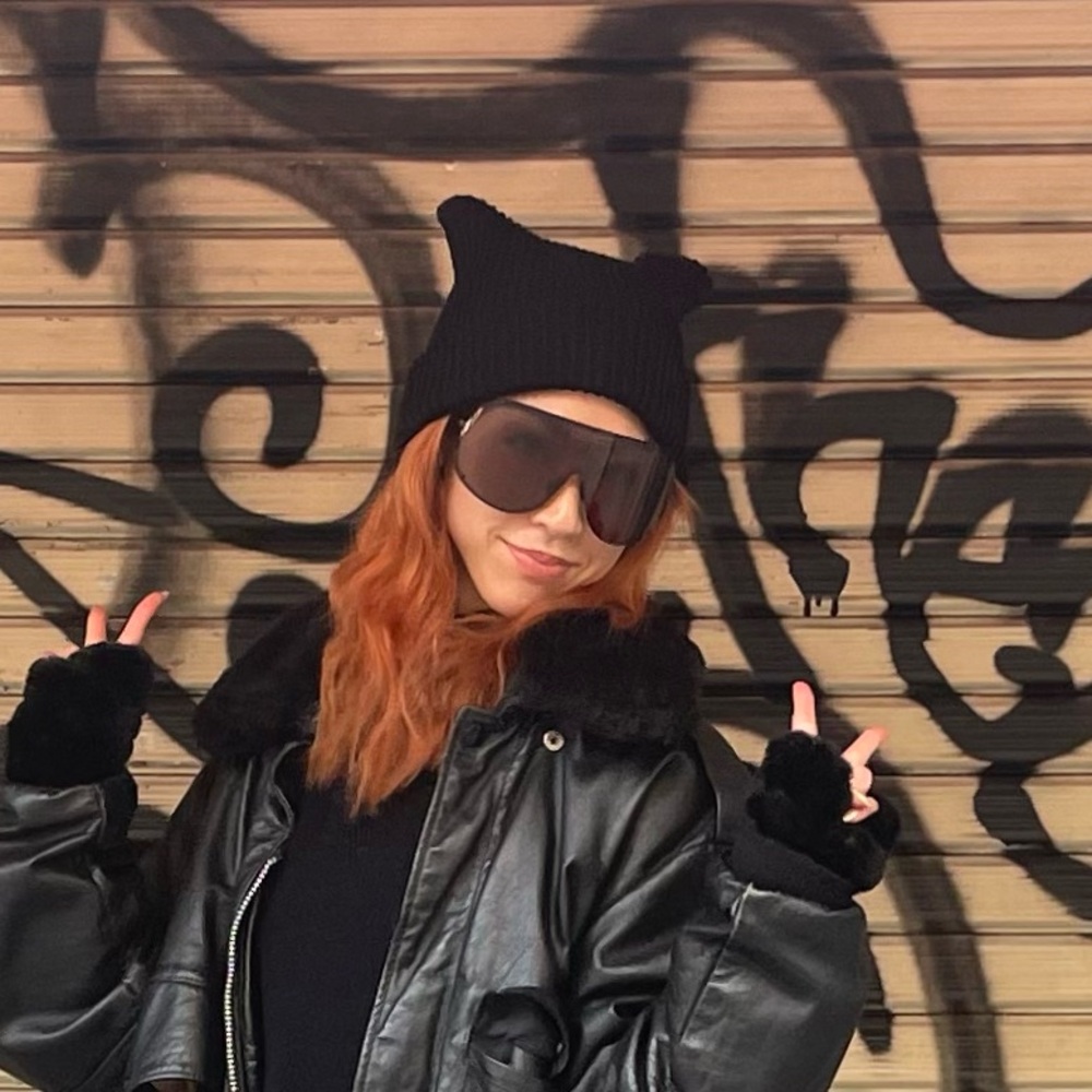 Black Beanie
